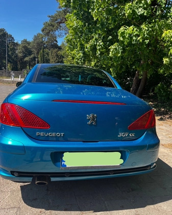 Peugeot 307 CC cena 12700 przebieg: 246000, rok produkcji 2005 z Józefów małe 172